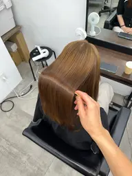 【★ミニモ学割★もっと艶髪になりたい方へ💫】髪質改善カラー ➕ 5step髪質改善トリートメント🫧 ͛.*