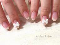 フレンチ＊クリアベース【オフ込み】初回¥5,500 / 再来¥6,220