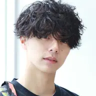 スパイラルパーマ＋メンズカット＋集中補習トリートメント