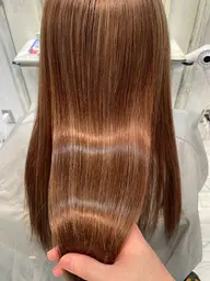 ‼️平日限定‼️【✨白髪染めオシャレ透明感カラー✨】＋髪質改善トリートメント