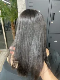 🌿縮毛矯正🌿期間限定クーポン‼️サラ艶髪へ髪質チェンジ✨《1stepトリートメント付き》毛先カット追加+1000円