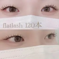 【ご新規様】オフ無料🌟フラットラッシュ120本