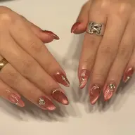 【オフ込み】長さ出し アプレ🍒꙳⟡ マグネットネイル🪄◝✩