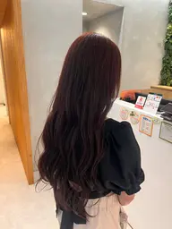 ダブルカラー🤍ྀི + Aujuaトリートメント(2step)🍒