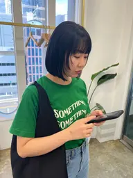 似合わせカット💇‍♀️+ポイント縮毛矯正+3stepトリートメント🫧