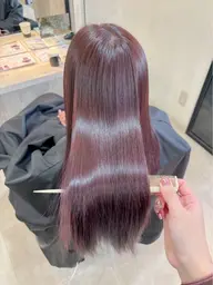 【🆕ダメージレスに艶髪･色持ち】🎈 最高品質カラー剤使用❤️‍🔥カット +髪質改善ケアカラー «H»