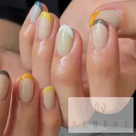 french design nail 🍋 【オフ代別途】