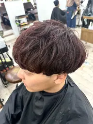 【メンズ限定】カット+パーマ+炭酸プチスパ