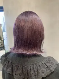 ⛓️カット+ブリーチWカラー+質感再製2stepTR⛓️