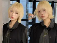 🍎限界ハイトーン‼️黒染め履歴対応可🍎🟨ダブルブリーチ🟨＋カラー＋髪質別トリートメント