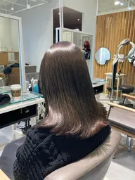 SQUTE髪質改善カラー＆acoteケラチントリートメント ￥10000