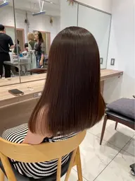 【💞平日レディースU24限定💞】🌟ミニモ学割🌟ワンカラー➕髪質改善（施術時間90分前後🍀.*）