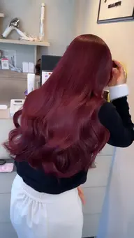 当日次回予約限定‼️✨️ブリーチなしピンクカラー+韓国風似合わせカット+トリートメント✨️/渋谷