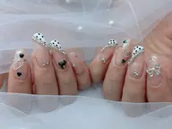 【ハンドネイル】ジェル＆パーツ 盛り放題110分(オフ込)※必ず補足説明をご覧下さい