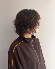 【19時以降女性限定】カット+レイヤーパーマモデル