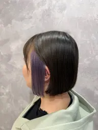 【派手にはなりたくない人オススメ✨】インナーブリーチ+カラー