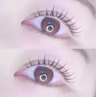 ブラックティントまつげパーマ🇰🇷🖤アイシャンプー付き🫧 (高濃度トリートメント成分配合のパーマ液使用)