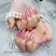 【HANDオフ無し】チップ長さだし10本+ワンカラーorラメグラデーション