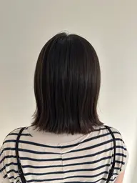 似合わせカット+髪質改善カラー