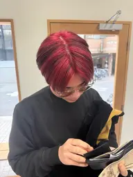 【ブリーチで迷う方へ】メンズカット+ブリーチ+カラー¥25000→¥17500