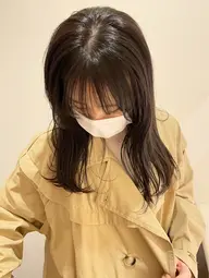 👑透明感のあるカラー👑大人艶カラー👑当日予約OK‼️平日限定‼️