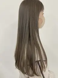 【ダメージレス◎】ブリーチなし透明感ダブルカラー＋髪質改善トリートメント