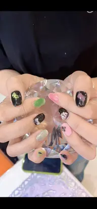 ハンドネイル持ち込みデザイン💅