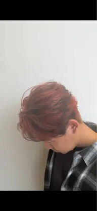 【夜限定】【センターパート限定】【メンズ限定】フェザーパーマモデル