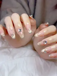 【New!スタッフ初回】★ワンホン🌙マグネットフレンチネイル(フィルイン込み)