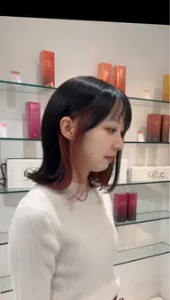 今だけ‼️ 【Wカラー+カット】(インナーカラー) 🌱ケアブリーチ付き❗️