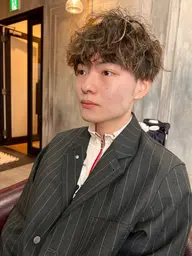 【👨🦱メンズカット➕ニュアンスパーマ】