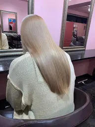 💘カット+フルカラー+ハホニコ３stepトリートメント💘¥6900