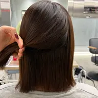 梅雨に向けてサラツヤ髪へ❕酸性ストレート✨️ (ロング料金・スタイリング込) 艶髪/韓国ヘア