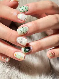 手書きネイル📝💓