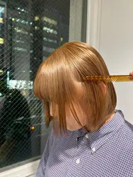 ハイトーンにしたい方🩰🎀 ブリーチ Wカラー+髪質改善 ケアブリーチ込です୨ৎ