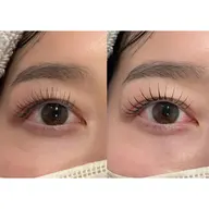 まつ毛パーマ＋フラットラッシュ60本新メニュー🌱