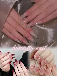 🌟チップ長さだし🌟ラメグラデーション/カラーグラデーション/チークネイル