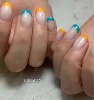 オフあり💫【ハンド】ブライダルネイルにも◎上品フレンチネイル[クリアベース]　￥5000