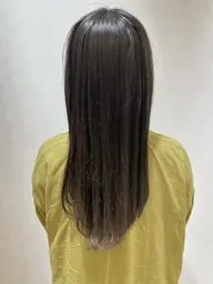 お悩み解決カット🤍🕊＋縮毛矯正＋うる艶カラー💜
