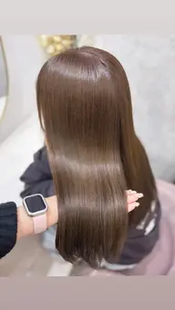 《ご新規様限定》🩵🎶似合わせカット＋韓国風透明感カラー🎶🩵1step保湿トリートメント付き❣️✨
