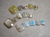 Foot*ジェルネイルアートし放題 オフ代無料!