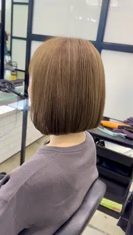 ✨平日限定メニュー✨ 脱白髪染めカラー(シャンプーブロー込み)+5stepsトリートメント付きメニュー※ご新規様
