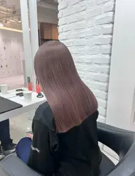 ⚡️全頭ブリーチ⚡️【bleach➕Premium care color】🩶