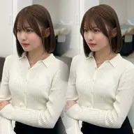 ナチュラルケア前髪ストレート︎︎☁