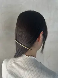 ケア白髪染め🌿(リタッチor全体)