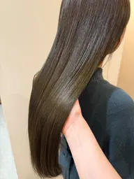 グレーカラー【白髪染め】※リタッチ➕1stepトリートメント🌸お手軽トリートメントでツヤ感🆙