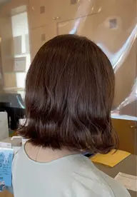 🔆ブリーチなしカラー、ミディアムヘア🔆