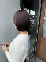 【日頃の疲れをとりましょう✨】カット +艶カラー+marbbスパ20分