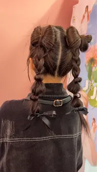 ヘアアレンジ🎀🫧✨