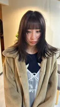 【平日限定】カット+髪質改善カラー🌿